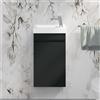 evineo ineo5 evo mobile La: 37 cm, 1 anta, con maniglia incassata, per lavamani Geberit iCon,, BE0973BM, ineo5 evo [Mobili da Bagno > Mobili Lavabo]