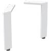 Geberit piedi per mobili, 2 pezzi, 502330011, Universal bianco opaco [Mobili da Bagno > Accessori per Mobili da Bagno]