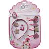 Papierdrachen Set per capelli - Cerchietto per capelli in velcro | Toppe intercambiabili nel design * Principessa * | Bellissimi accessori creativi per capelli per ragazze - Set 1