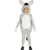 GUIRMA Guirca Costume Asino presepe Natale Carnevale Bambino Bambina 4163_ 5-6 Anni