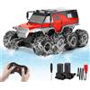 PAISHENKEJI Auto RC Auto telecomandata - Autos giocattolo RC Truck 8WD Camion telecomandato fuoristrada anfibio Drift Crawler 2,4 GHz con rotazione a 360° per bambini di 6 7 8 9 10 11 e 12 anni