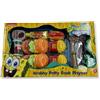 SpongeBob SquarePants Krabby Patty Toy Combo - Set da gioco per pasti, hamburger Krusty Krab e patatine fritte, set interattivo in plastica per fast food per bambini