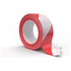 Imballaggi 2000 NASTRO DI SEGNALAZIONE DISTANZIAMENTO ROSSO BIANCO CM 5X50 MT