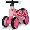 SAMMY Bicicletta Senza Pedali Da 1 a 3 Anni, Camminatore Bambini 4 Ruote Fino a