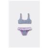 Calzedonia Costume Due Pezzi Bambina Floral Vichy Stampa