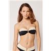 Calzedonia Fascia Costume Elegant Bicolor Nero