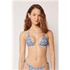 Calzedonia Triangolo Costume Water Reflection Blu