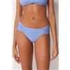 Calzedonia Brasiliana Drappeggio Costume Premium Fit Blu