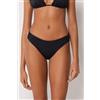 Calzedonia Brasiliana Costume Shiny Satin Nero