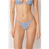 Calzedonia Perizoma Costume Water Reflection Blu