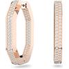 Swarovski Orecchini DEXTERA:PE Hoop Oct S Cry/Ros 5634993 Marca