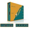 AVMATRIX Scheda di acquisizione video SDI&HDMI a USB 3.0 (Gen1) 4KP60 non compresso (YUY2) Video Capture con Line in per videoconferenze telemedicina VRR HDR (UC1218-4K PRO)