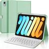 IVEOPPE Tastiera iPad Mini 7/6 Generazione, Cover Custodia Tastiera Italiano Bluetooth per iPad Mini A17 2024/6 2021 8.3, Verde erba