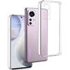 REY Cover in Gel TPU Trasparente per XIAOMI 12 Lite, Ultra Sottile 0,33 mm, Morbido Flessibile, Custodia Silicone