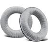 SOULWIT Cuscinetti Auricolari Velluto Ricambio per Beyerdynamic DT 770/DT770 PRO/DT511/DT801/DT831/DT901/HS300/MMX300/Custom One PRO Plus/Custom Studio Cuffie, Padiglioni con Schiuma ad Alta Densità