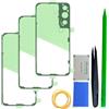 iStable Adesivo Cover Posteriore Compatibile con Samsung Galaxy S22 Nastro di Ricambio Pre-Tagliato per Sportello Batteria, Kit Colla Biadesiva SM-S901B/DS (Confezione da 3)