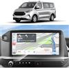 SKTU [2 pezzi pellicola protettiva compatibile con Ford Tourneo Custom/Transit Custom 2024 2025 SYNC 4 Navi pellicola protettiva PET protezione schermo 13 pollici