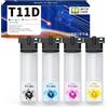 Skydo Cartucce d'inchiostro T11D ad alta capacità, compatibili con Epson T11D1, T11D2, T11D3, T11D4 per Workforce-Pro WF-C5390DN, WF-C5390DW, WF-C5390DW BAM, WF-C5890DW, WF-C5890DWF BAM