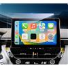 LUWU Set da 2 per Toyota Corolla/Corolla Cross/Touring Sports 2023-2025 2026 Pellicola Protettiva Navigatore 10,5 Pollici Vetro Temperato 9H Antigraffio Accessori Auto