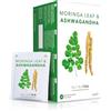 Nutra Tea - Moringa Leaf & Ashwagandha - Bustine di tè Moringa, bustine di tè Ashwagandha - Per supporto dell'umore e sollievo dallo stress - 60 sacchetti confezionati singolarmente - Infusione di