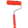 HERCHR Rullo per dipingere goffrato, Rullo per Pittura a Motivi da 17,1 Pollici in Gomma Riutilizzabile Versatile per Texture Artistiche Decorative