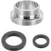 QUARKZMAN Adattatore Aeratore Rubinetto, M28 Maschio A M22 Maschio Con Guarnizione, Lunghezza 13mm