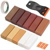 TXXATX Cera per Legno 11 Colori Kit Riparazione Parquet Buio con Raschietto Parquet Ripara Graffi per Pavimenti in Legno Mobili Pavimenti in Laminato Tavoli Porte