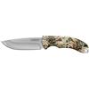 Camillus Coltello MASK, con fodero balistico in nylon, lama in acciaio 420 con rivestimento in titanio, da 10,2 cm, impugnatura PRYM1, argento/MIMETICO, 22,9 cm