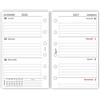 Agendepoint.it Ricambio Agenda Organizer Settimanale 2027, 7x12cm, 90gr, Bianco