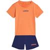 Adidas Completo estivo adidas bimbo arancione/blu