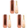Österreich Gold Rosé - with 23 Karat Blattgold 9,5% Vol. 0,75l in Giftbox (Confezione da 3)