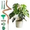 Ouxayapl Monstera - Supporto per rampicanti, 120 cm, flessibile, per Monstera, in fibra di cocco, con accessori e supporto per piante rampicanti in interni