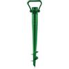 l&j Punta Puntale trivella per ombrellone da Spiaggia Mare Picchetto Ombrello Base Fissaggio Colori Rosso Blu Giallo Verde ABS Resistente Pratico e Leggero