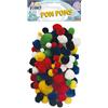 Craft Planet Pompon, Confezione da 100, Multicolore