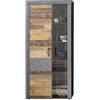 trendteam smart living - Indy - Tavolino da salotto - Vecchio - Divano con ripiano extra grande - 110 x 47 x 65 cm (L x A x P) - Tavolo da soggiorno in stile rustico