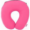 Nuby Cuscino da Viaggio in Memory Foam - Morbido Cuscino da Viaggio - 0+ Mesi - Rosa