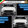 ESLE KIT FARI FULL LED MERCEDES CLASSE B W247 ANABBAGLIANTI +ABBAGLIANTI CANBUS 6000K
