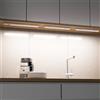 ENUOTEK 30cm Luce Armadio LED, 3 Pezzi Luce Armadio con Luminosità Regolabile, Armadio Led con Sensore di Movimento, 5 Colori della Luce, 5W 400Lm Luce Led Sottopensile, Cucina Scale Corridoio
