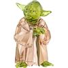 Swarovski Star Wars, Maestro Yoda, Oggetto Decorativo con Personaggio in CristalliSwarovski , Multicolore