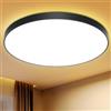 Swoieltr Plafoniera LED Soffitto 24W Lampada da Soffitto 4000K 2000LM Ø28CM