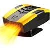 HUAJUN Riscaldamento per Auto, 12V 150W Riscaldatore Auto, Stufetta per Auto, Riscaldatore per Auto Portatile, Regolazione Libera a 360°, RiscaldamentoRapido, Sbrinatore Parabrezza Auto (Nero)