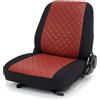 Auto Accessori Lupex - LS33 Coprisedile Muletto Universale - Seduta e Schienale Accoppiata Soffice, Cuciture Rinforzate, Protezione e Comfort per Sedili Agricoli (Rosso - Nero in PU)