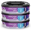 Litter Genie Set di 3 ricariche ottagonali compatibili con la pattumiera LitterLocker e la pattumiera alla moda