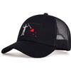 RALSPEC Blackbeard - Berretto da baseball tattico con visiera in rete e chiusura a scatto, motivo: Edward Teach Airsoft, pirata con barba nera