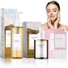 PCCMOT COS 3 Pezzi Centella Skincare Kit, Centella Cleansing Oil + Centella Siero Viso + Centella Stick Mask, Centella Stick Mask, Deterge, Idrata e Nutre, Adatto a Tutti i Tipi di Pelle