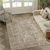 HUGEAR Vintage Tappeto Salotto Marrone Tappeti 120x180cm Soggiorno Antiscivolo Lavabile in Lavatrice Tapette Camera da Letto Sala Ufficio Bambina Bambino Pelo Corto Grande Carpet