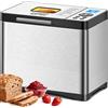 KEEPEEZ Macchina per il pane in acciaio inox con stampo sano in ceramica