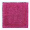 HOMESCAPES Tappetino da bagno, 1600 g/m², extra morbido, 100% cotone, reversibile, antiscivolo, lavabile, super assorbente, asciugatura rapida, tappetino doccia 50 x 50 cm, lampone