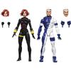 Marvel Legends Series, Black Widow e Quicksilver, action figure da 15 cm collezionabili ispirate al fumetto Avengers: The Crossing
