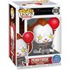 Funko POP! Movies: IT Capitolo Uno - Pennywise - Da esposizione - Figurina da collezione in vinile - Idea regalo - Prodotto ufficiale - Figurina da collezione e da esposizione